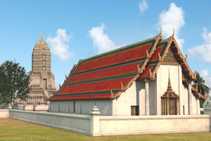 วัดวรเชษฐ์นอก กราฟิก 3มิติ 3D Model Thai Temple